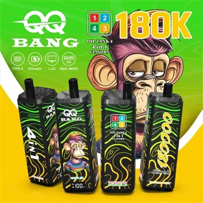 QQ BANG 180k Puffs 4 in1 Flavor صرف ڈسپوزایبل Vape